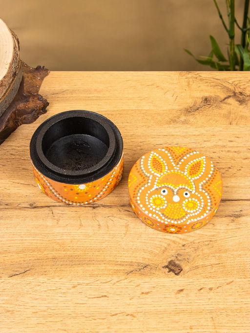 Шкатулка «Кролик», 12×12×7 см, дерево