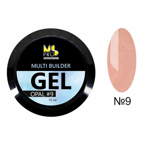 MULTI BUILDER GEL OPAL - Ms pro фото 4