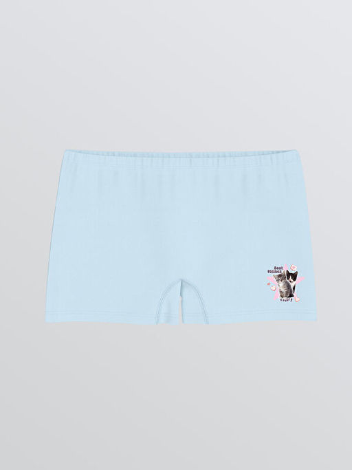Bask?l? K?z ?ocuk Boxer 5li