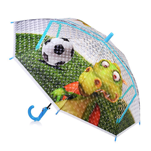Зонт детский "Дракон футболист" 50см