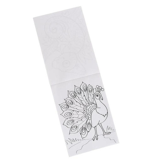 Комплект раскрасок 100 листов «Удивительный зоопарк»