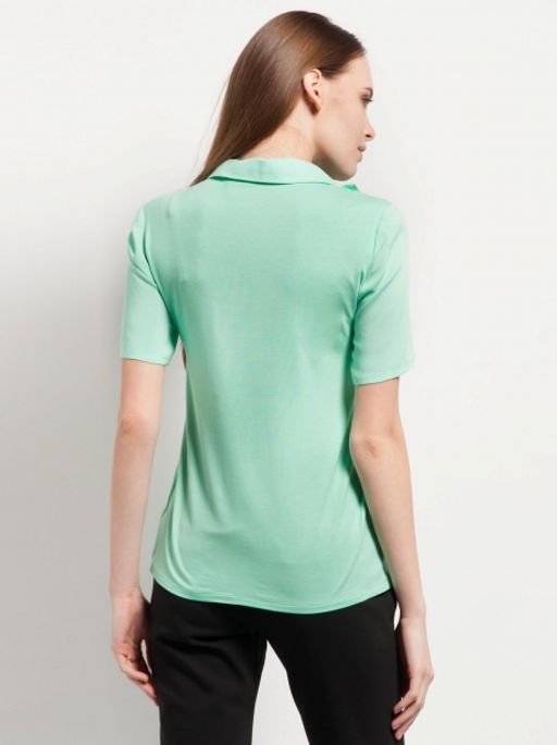 Базовая блузка из вискозы - Incity фото 4