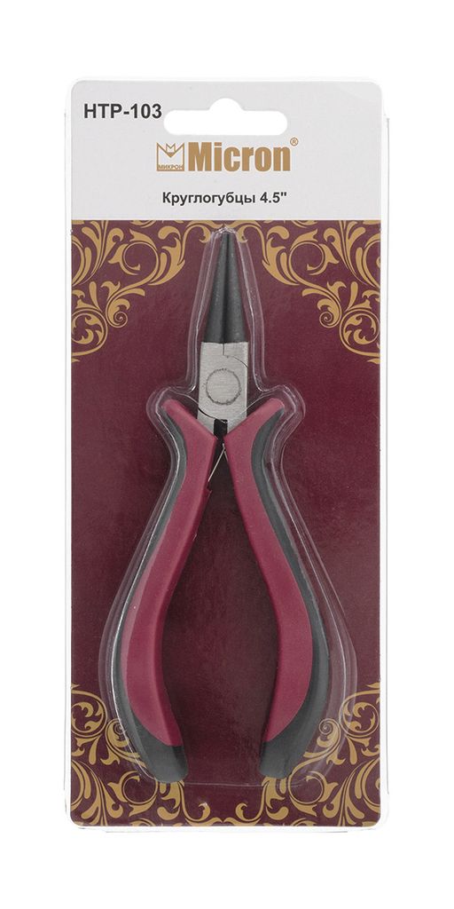 Micron Круглогубцы 4.5 HTP-103 металл в блистере