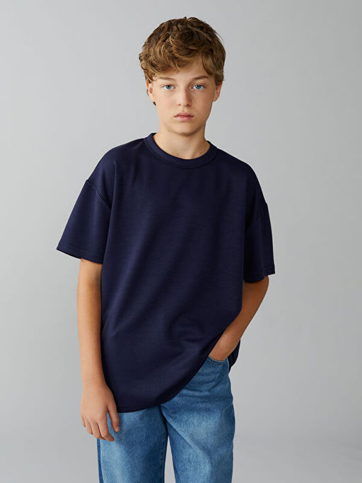 Bisiklet Yaka Erkek ?ocuk Ti??rt