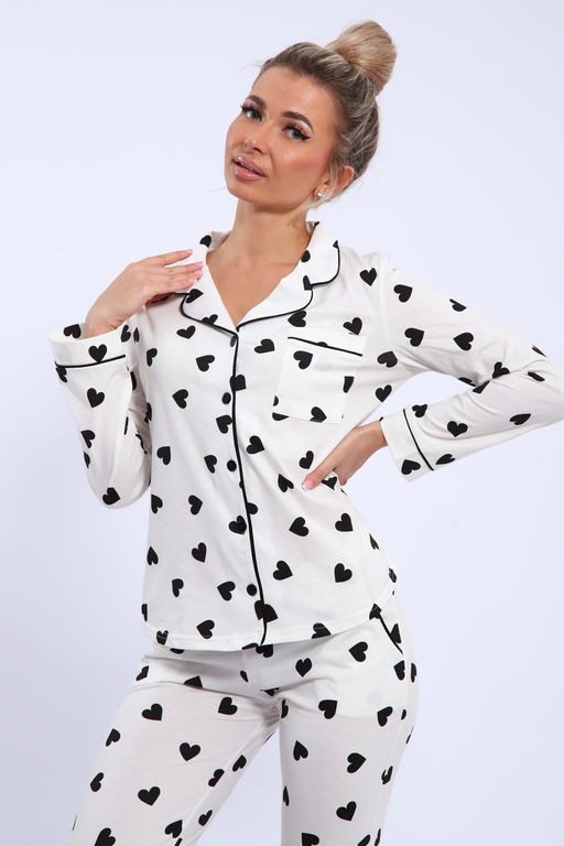 Пижама женская Сердца 46676 - Modalina фото 15