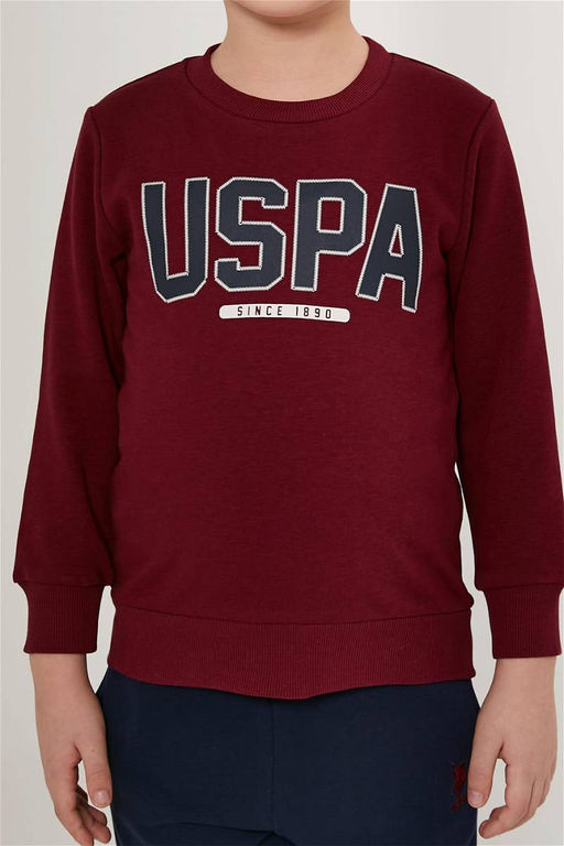 Бордовый пижамный комплект для мальчика Неожиданная скидка в корзине - U.s. polo assn фото 5