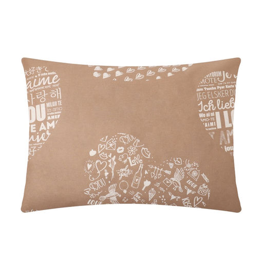 Комплект наволочек Этель Te amo (вид 3), 50х70 см - 2 шт, 100% хлопок, бязь  фото 9