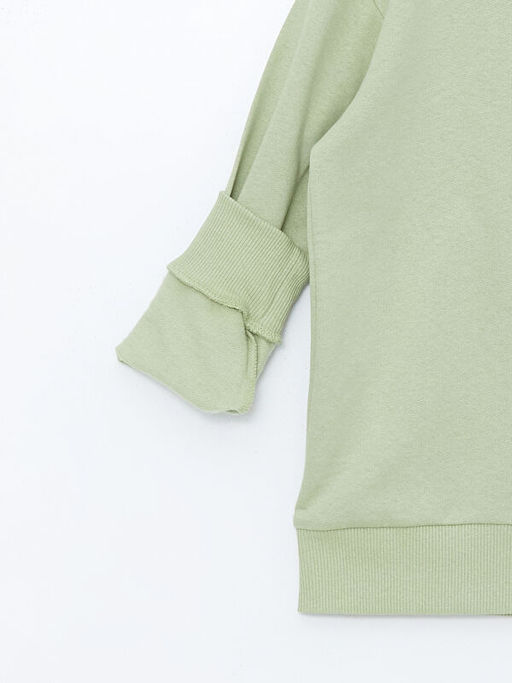 Bisiklet Yaka Erkek ?ocuk Sweatshirt