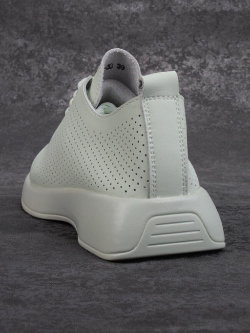 03-YD8-3D LT. GREEN Полуботинки женские (натуральная кожа) - Фабричный китай фото 8