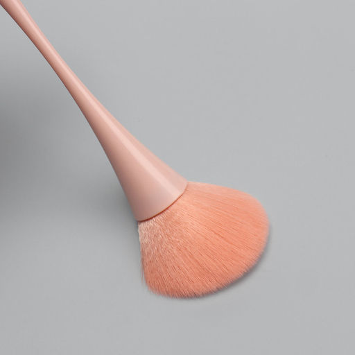 Кисть для смахивания опила, 20 см, розовая