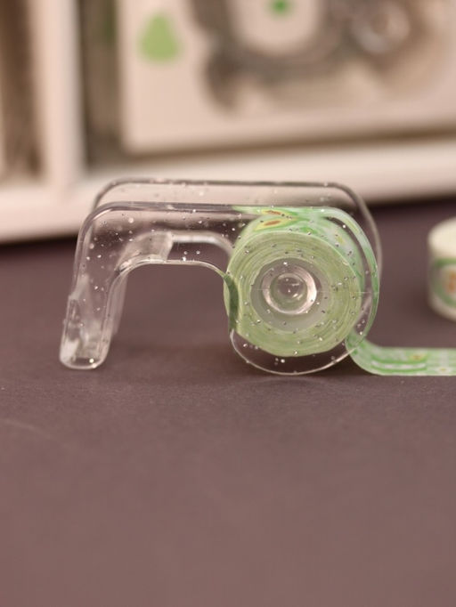 Набор декоративного скотча 2 шт. + диспенсер "Avobunny" (1.2см*3м)