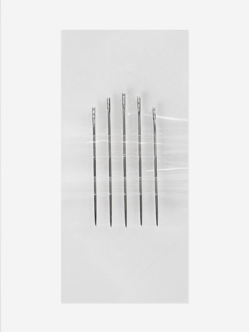 Цена за 3 шт. Иглы швейные TEIRA, самовдеваемые, d=0.7/0.7/0.8 мм, 3.7-4.2 см, набор 5 шт.