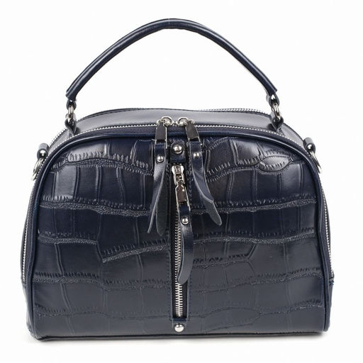 Женская кожаная сумка через плечо под крокодила 0171-5 - Cidirro фото 2