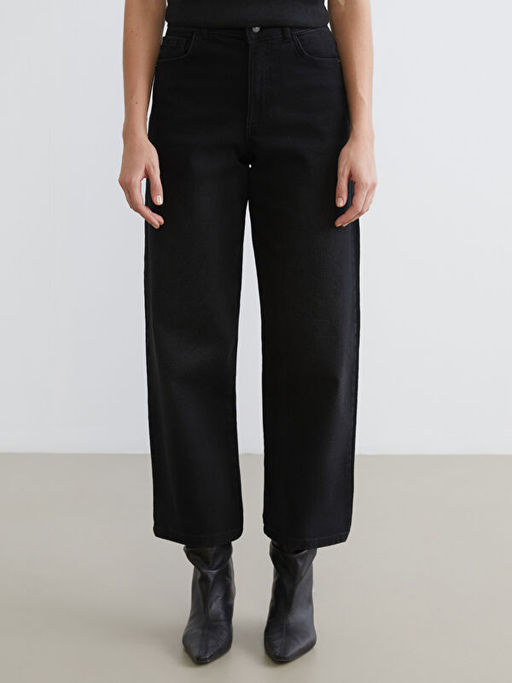 Boyfriend Fit Kad?n Jean Pantolon