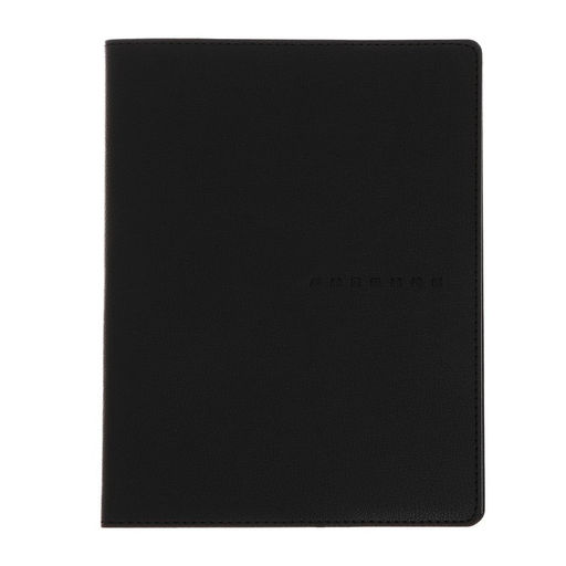 Дневник школьный для 1-11 классов Black, мягкая обложка, искусственная кожа, термо тиснение, ляссе, 80 г/м²