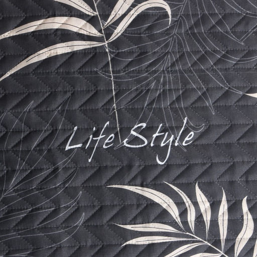 Покрывало евро Экономь и Я Пальмовые листья 200*2105см, 100% полиэстер, 190гр/м2  фото 2