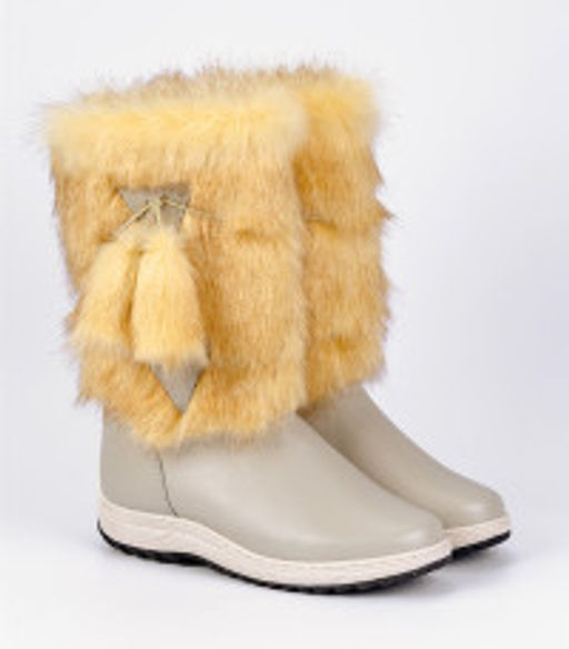 Сапоги Унты натуральная кожа,натуральная овчина, литая подошва