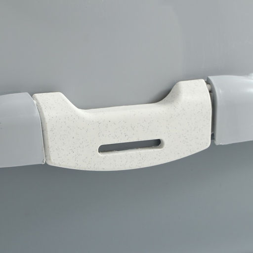 Туалет-домик для кошек закрытый с дверцей 50*38*37 см, серый - Пижон фото 7