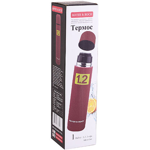 31564 Термос 1,2л нерж/сталь MB (х24) - Mayer&boch фото 4