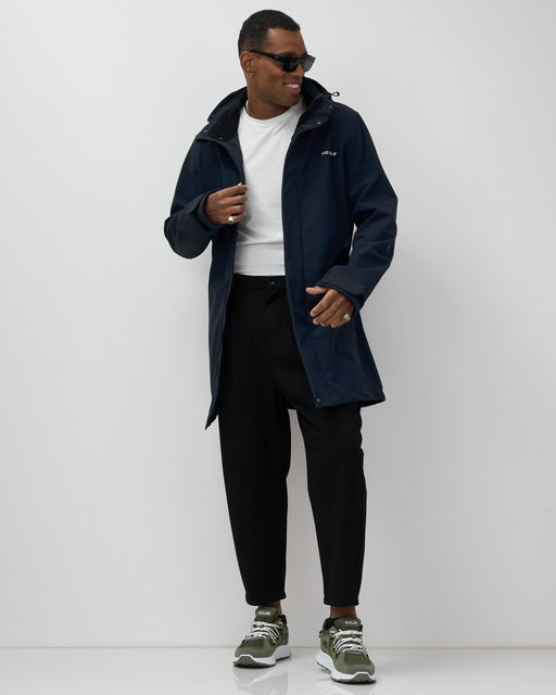 Парка спортивная мужская с капюшоном softshell темно-синего цвета 9565TS - Mtforce фото 14