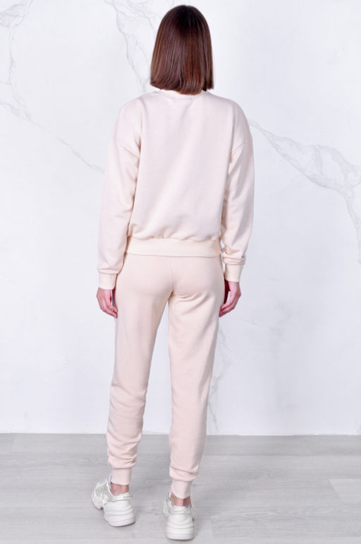 Арт. 2506 Костюм с брюками женский 44-52 (5 шт) Цвет:пудра - Калинка фото 13