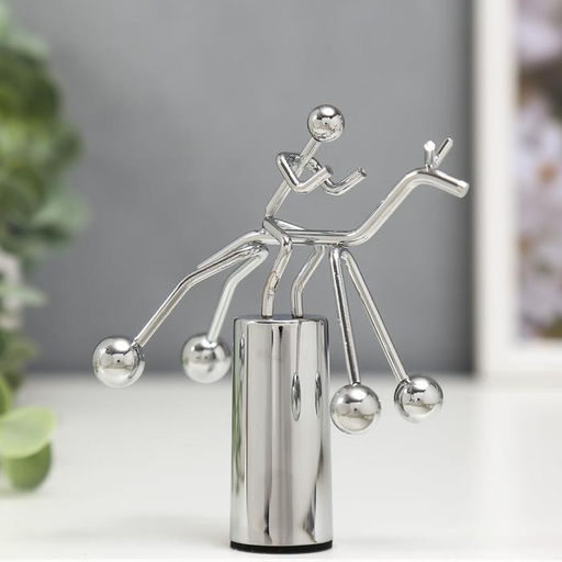 Маятник настольный антистресс Человечек на коне, 11.5?9.5?5 см