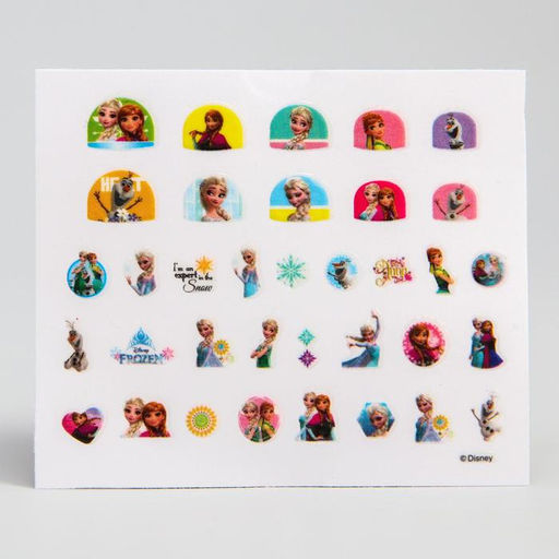 Наклейки для ногтей детские, Холодное сердце