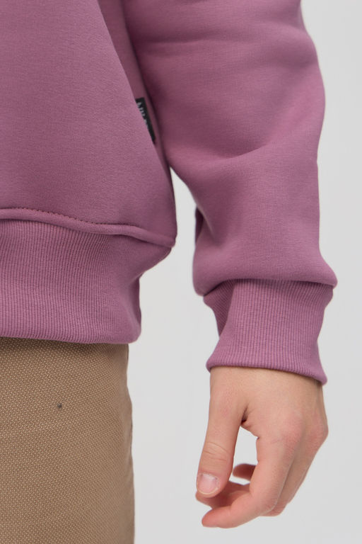 Джемпер, свитшот из мягкого футера с начёсом - Solo mio фото 5