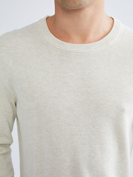 Bisiklet Yaka Erkek Triko Kazak