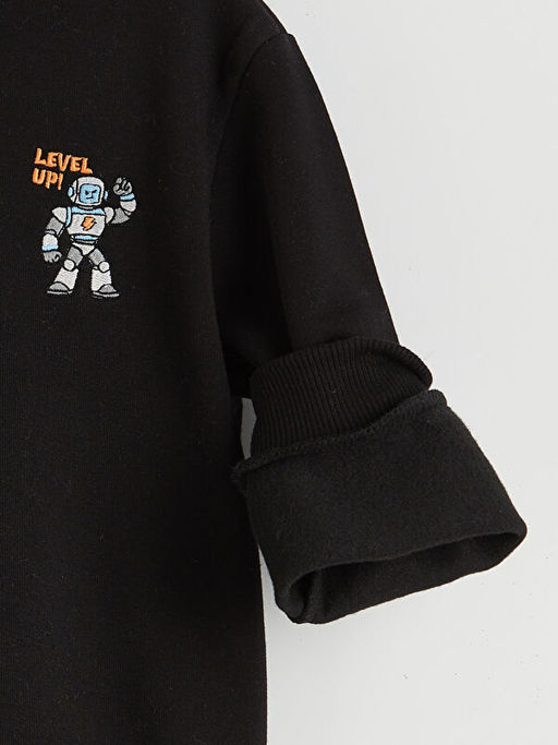 Nak??l? Erkek ?ocuk Kal?n Sweatshirt