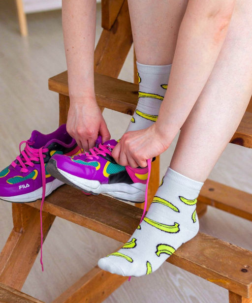 Носки женские iLikeGift "Banana", р. 35-40