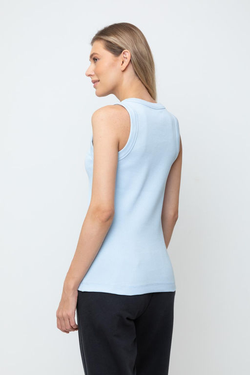 VERY NEAT _ ЕВТ 3239/пыльный голубой майка жен  фото 3