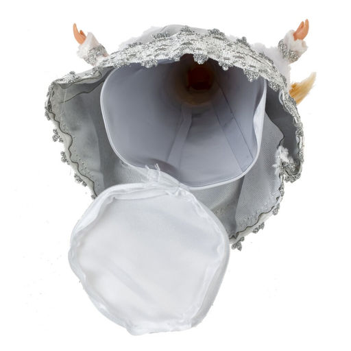 Снегурочка с ёмкостью для конфет, L18 W13 H33 см