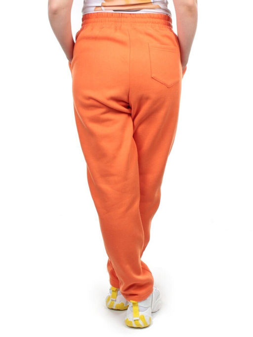 M045 ORANGE Брюки спортивные женские на флисе (100% хлопок) 7986 - Fashion фото 6