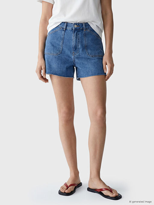 Regular Fit Kad?n Jean ?ort