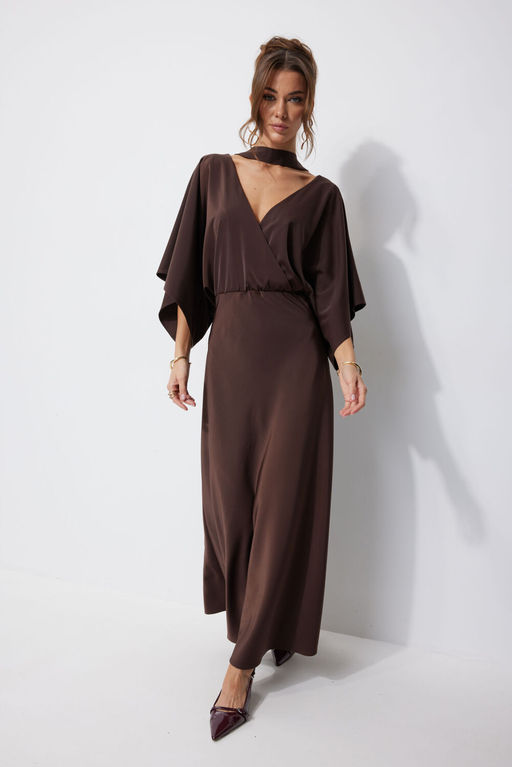 Платье LYUSHe 4252 коричневый  фото 8