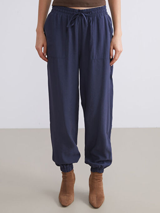 Beli Lastikli Kad?n Jogger Pantolon