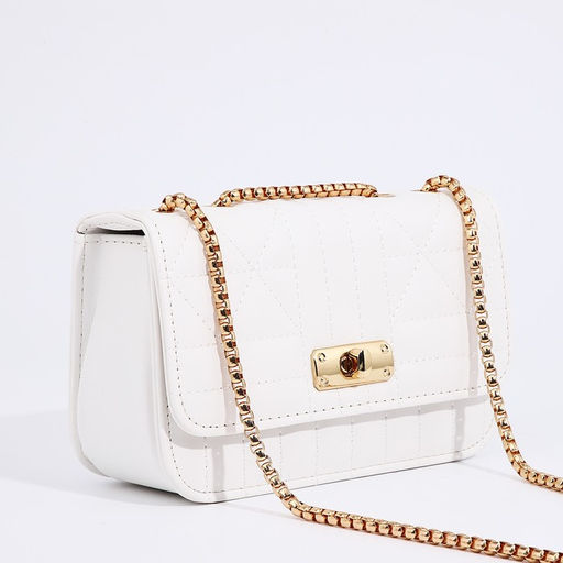 Сумка-мессенджер на клапане, цвет белый - Simaland фото 4