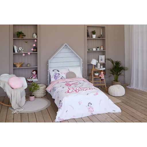 Постельное бельё Этель 1.5 сп Flower dancer 143х215 см, 150х214 см, 50х70 см -1 шт,100% хлопок, бязь  фото 10