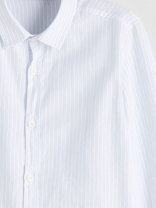 Uzun Kollu ?izgili Erkek ?ocuk G?mlek