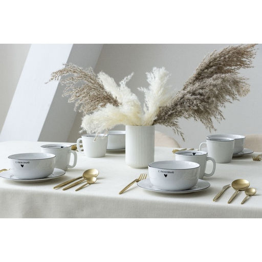 Тарелка суповая керамическая С любовью, 14.5?6.4 см, 600 мл, ручная работа