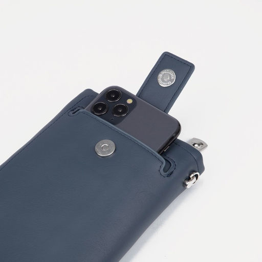 Кошелёк на молнии, с ручкой, цвет синий - Simaland фото 5