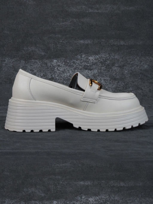 03-PDAG52-2 BEIGE Лоферы женские (натуральная кожа)