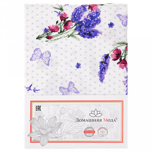 "Сан Реми" Скатерть 240х145см, длина стола до 200см, на 10-12 персон, хлопок "Премиум" 186г/м2, "Домашняя мода" (Россия)