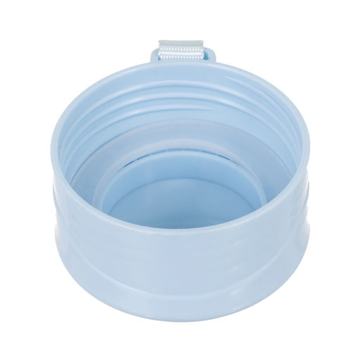 Бутылка для воды, 380 мл, стеклянная, голубая