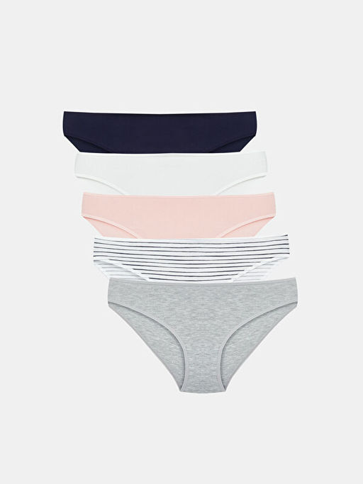?izgili Bikini K?lot 5li