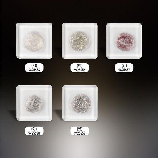 Гель лак для ногтей, жемчужный, с блёстками, трехфазный, 8 мл, LED/UV, серый (92)