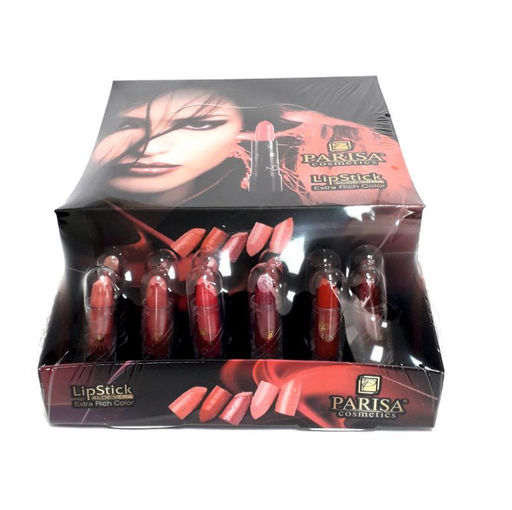 Parisa Помада д/губ с пробником L-06 C (36 шт) Микс 37,38,39,40,41,44,45,53,54,55,56,57, тон