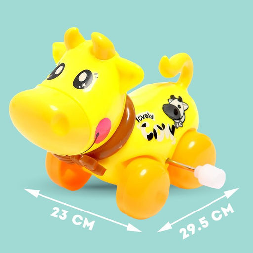 Игрушка заводная Коровка, цвета МИКС - Simaland фото 3