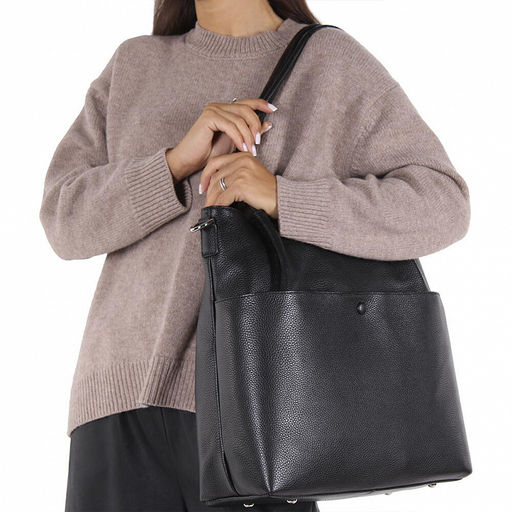 Сумка 8509VG black Vitelli Grassi